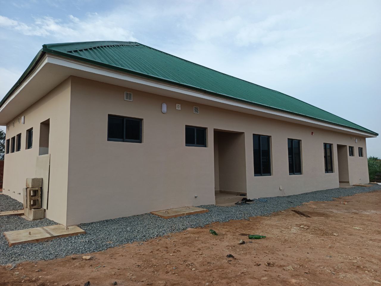 Construction of Cloark Room
