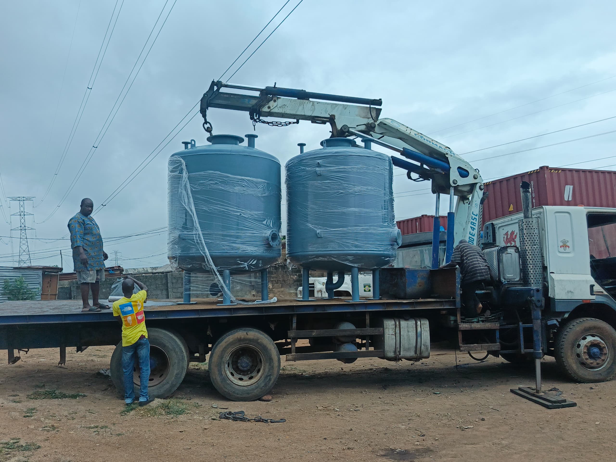 Fabrication and Installation of Media Tank for WTP