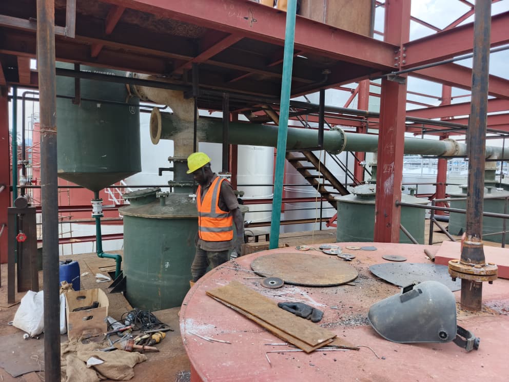 Acid Line Installation and Fabrication