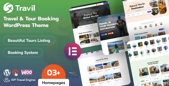 Travil – Travel & Tour Booking WordPress Theme